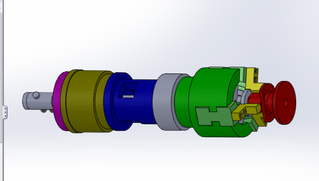 CA6140机床法兰盘（831004）工艺及车φ100大端面及20孔夹具设计【气缸】含三维SW